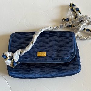 Naraya satin crinkle crosssbody mini bag